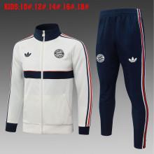 26-27 Bayern High Quality Kids Jacket Tracksuit