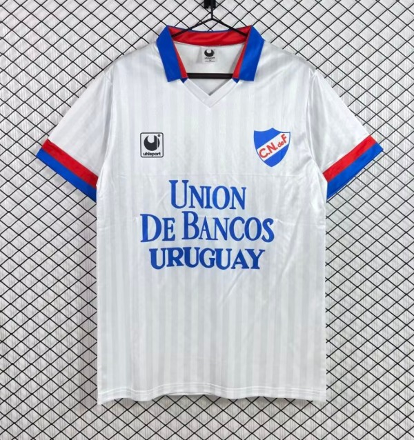 1989 Nacional Home Retro Soccer Jersey