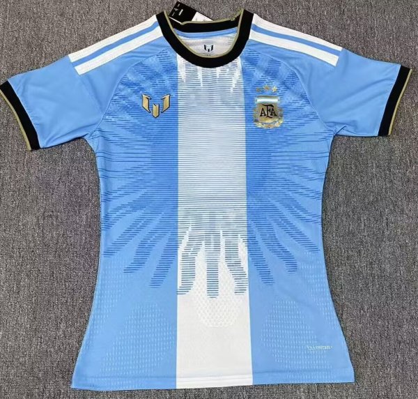 26-27 Argentina Messi Farewell Match Women Fans Soccer Jersey (女)