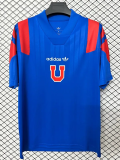 26-27 Universidad De Chile EQT Blue Training Shirts