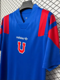 26-27 Universidad De Chile EQT Blue Training Shirts