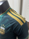 26-27 Argentina Green Messi Farewell Match Player Version Soccer Jersey