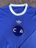26-27 Club America Blue 110th Anniversary Edition Long Sleeve Fans Soccer Jersey (长袖)