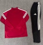 26-27 Sevilla High Quality Kids Half Pull Tracksuit