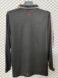 26-27 Man Utd Black Special Edition Long Sleeve Fans Soccer Jersey*长袖