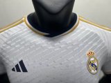23-24 RMA Home Player Version Soccer Jersey