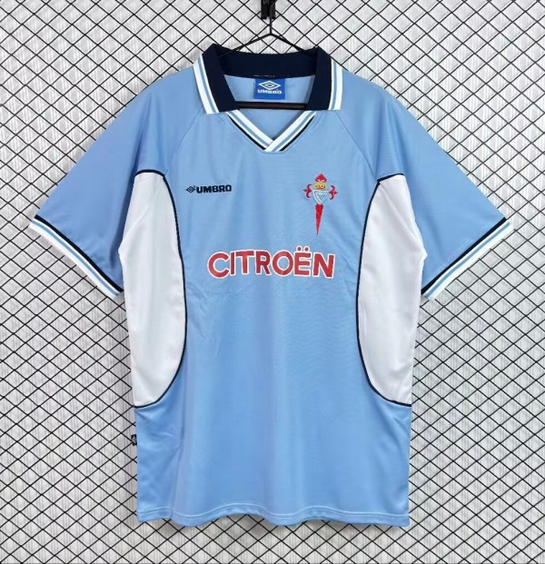 1998-1999 Celta Retro Soccer Jersey