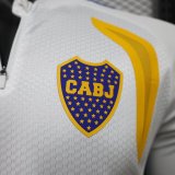 26-27 Boca Juniors White Long Sleeve Player Version Soccer Jersey*长袖球员