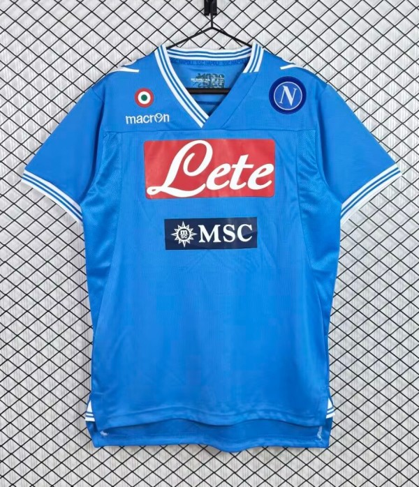 2012-2013 Napoli Home Retro Soccer Jersey