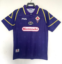 1997-1998 Fiorentina Home Retro Soccer Jersey