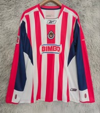 2004-2005 Chivas Long Sleeve Retro Soccer Jersey