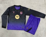 26-27 BAR Away Long Sleeve Kids Soccer Jersey (长袖)