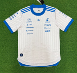 2026 Benz New Pattern Heat Transfer Printing Short Sleeve Racing Suit
