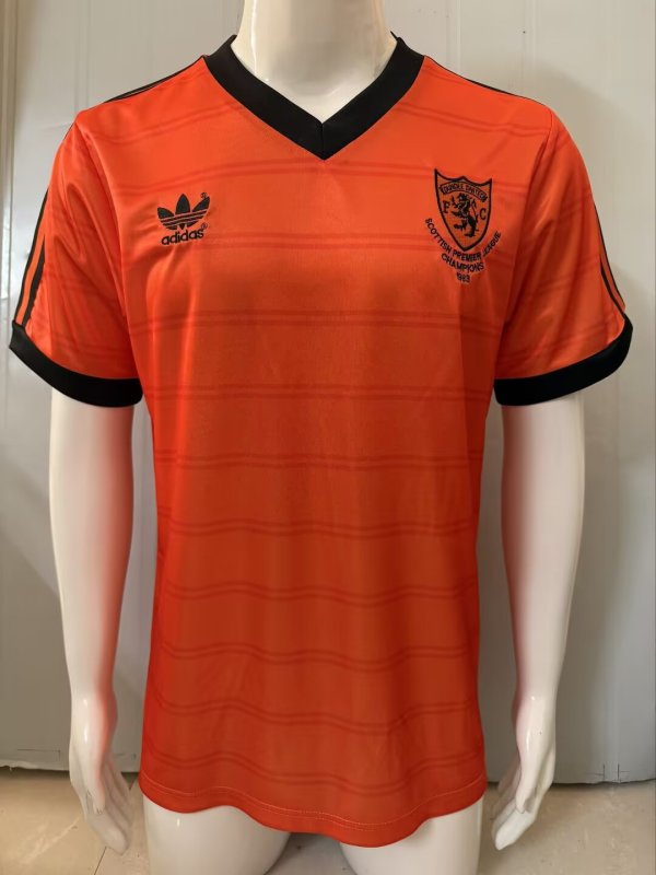 1983-1984 Dundee United Home Retro Soccer Jersey