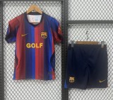26-27 BAR Home Kids Soccer Jersey*GOLF