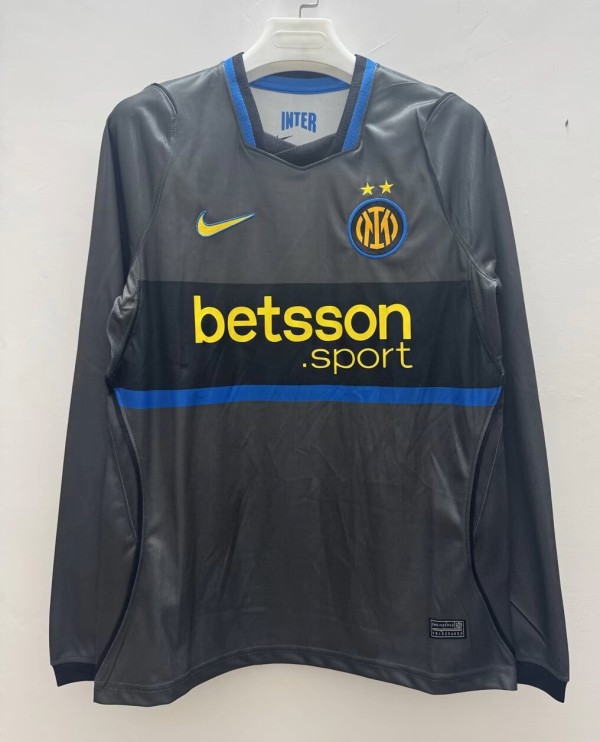 26-27 INT Third Long Sleeve Fans Soccer Jersey (长袖)