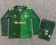 26-27 Real Betis Away Long Sleeve Kids Soccer Jersey*长袖