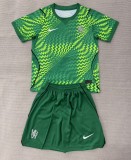 26-27 CHE Green GoalKeeper Kids Soccer Jersey