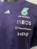 2026 F1 Benz New Pattern Long Sleeve Racing Suit