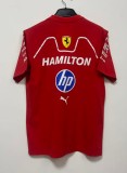 2026 F1 Ferrari New Pattern Short Sleeve Racing Suit