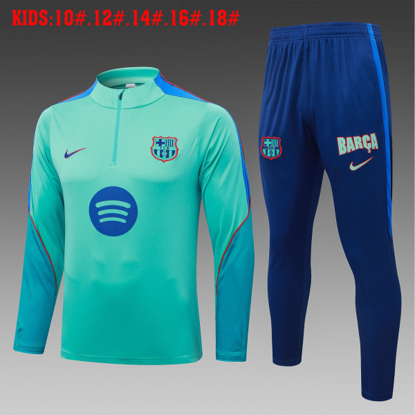 26-27 BAR High Quality Kids Half Pull Tracksuit