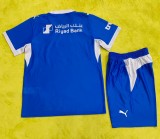 26-27 Al-Hilal Home Kids Player Version Soccer Jersey(球员童装)