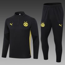 24-25 Dortmund High Quality Half Pull Tracksuit