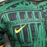 24-25 Brazil Green Black Special Edition Player Version Soccer Jersey