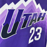 23-24 JAZZ MARKKANEN #23 Purple City Edition Top Quality Hot Pressing NBA Jersey