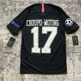 2018-2019 PSG Paris Jordan Black Long Sleeve Retro Soccer Jersey