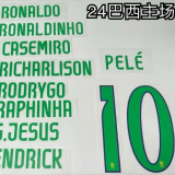 2024 Brazil Home Player Version Soccer Jersey