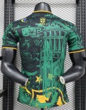 24-25 Brazil Green Black Special Edition Player Version Soccer Jersey