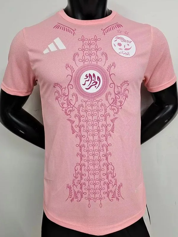 24-25 Algeria Pink Special Edition Player Version Training Shirts