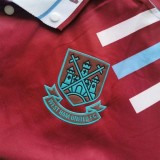 1991-1992 West Ham Home Retro Soccer Jersey