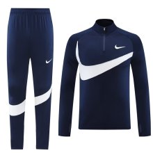 2024 NK Blue Half Pull Tracksuit 