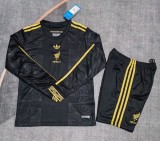 25-26 Mexico Black Special Edition Long sleeves Kids Soccer Jersey