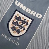 1996 England Away Retro Soccer Jersey