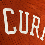 2010 WARRIORS CURRY #30 Orange Retro Top Quality Hot Pressing NBA Jersey