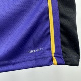 22-23 LAKERS KNECHT #4 Purple Top Quality Hot Pressing NBA Jersey (Trapeze Edition) 飞人版