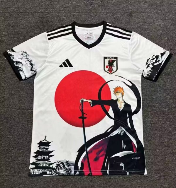 25-26 Japan White Special Edition Fans Soccer Jersey