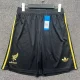 25-26 Mexico Gold Cup Black Shorts Pants