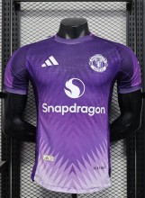 25-26 Man Utd Purple Special Edition Player Version Soccer Jersey