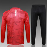 24-25 Napoli High Quality Half Pull Tracksuit