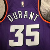 SUNS DURANT #35 Purple Retro Top Quality Hot Pressing NBA Jersey