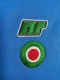 1987-1988 Napoli Home Long sleeves Retro Soccer Jersey
