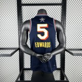2025 ALL-STAR EDWARDS #5 Top Quality Hot Pressing NBA Jersey
