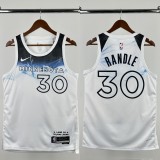 24-25 Timberwolves RANDLE #30 White City Edition Top Quality Hot Pressing NBA Jersey