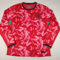 24-25 Korea Home Long Sleeve Soccer Jersey