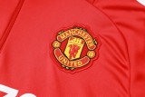 24-25 Man Utd High Quality Half Pull Tracksuit