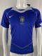 2004 Brazil Away Retro Fans Soccer Jersey